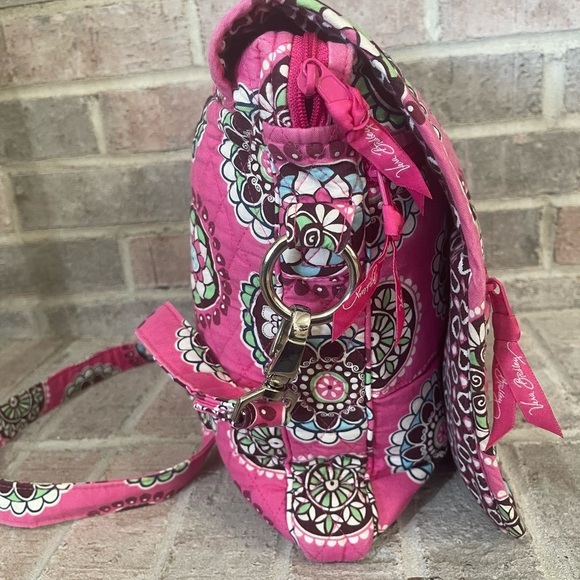 Vera Bradley Crossbody Bag with Floral Pattern - Picture 7 of 11